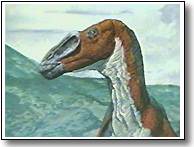 an artists impression of the dinosaur
