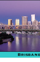 south bank from the storey bridge brisbane